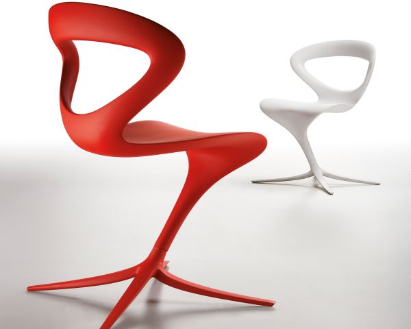 krzeslo Nowoczesne meble: designerskie krzesło poza grawitacją